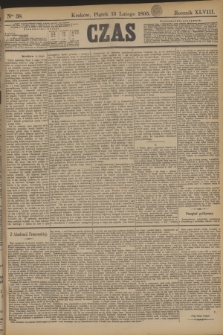 Czas. R.48, Ner 38 (15 lutego 1895)