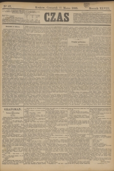Czas. R.48, Ner 67 (21 marca 1895)