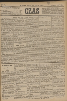 Czas. R.48, Ner 68 (22 marca 1895)
