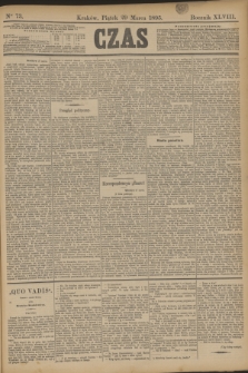 Czas. R.48, Ner 73 (29 marca 1895)