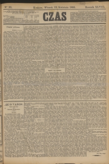 Czas. R.48, Ner 93 (23 kwietnia 1895)