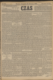 Czas. R.48, Ner 95 (25 kwietnia 1895)