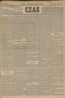 Czas. R.48, Ner 104 (5 maja 1895)