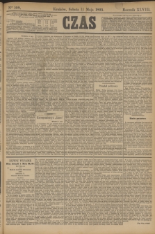 Czas. R.48, Ner 108 (11 maja 1895)