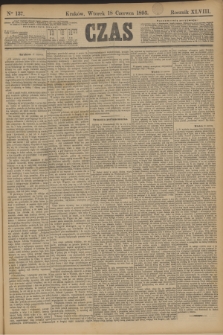 Czas. R.48, Ner 137 (18 czerwca 1895)