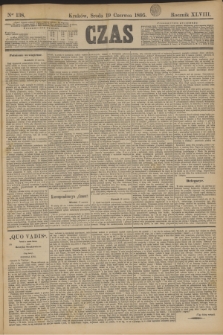 Czas. R.48, Ner 138 (19 czerwca 1895)