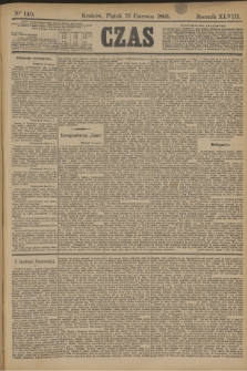 Czas. R.48, Ner 140 (21 czerwca 1895)