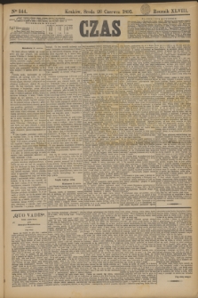Czas. R.48, Ner 144 (26 czerwca 1895)