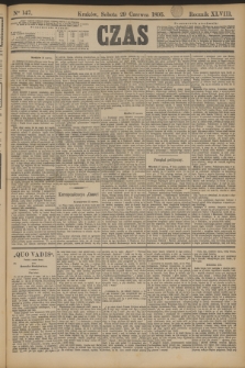 Czas. R.48, Ner 147 (29 czerwca 1895)