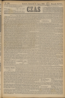 Czas. R.48, Ner 156 (11 lipca 1895)