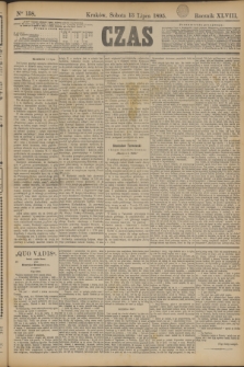 Czas. R.48, Ner 158 (13 lipca 1895)