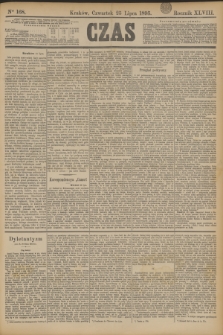 Czas. R.48, Ner 168 (25 lipca 1895)