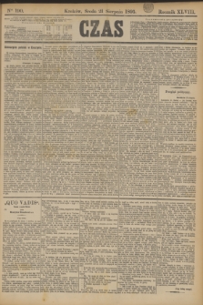 Czas. R.48, Ner 190 (21 sierpnia 1895)