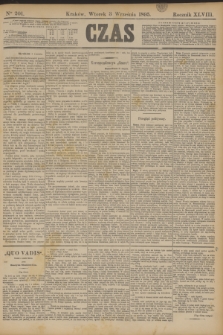 Czas. R.48, Ner 201 (3 września 1895)