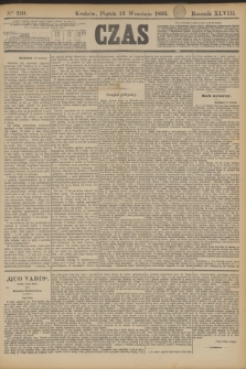 Czas. R.48, Ner 210 (13 września 1895)