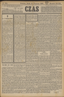 Czas. R.48, Ner 214 (18 września 1895)