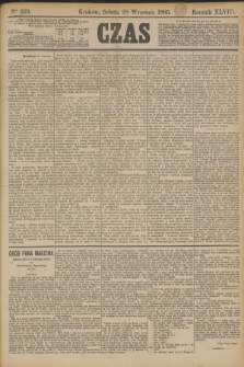Czas. R.48, Ner 223 (28 września 1895)