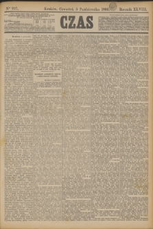 Czas. R.48, Ner 227 (3 października 1895)