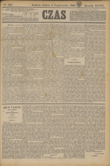 Czas. R.48, Ner 229 (5 października 1895)
