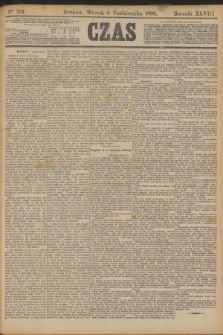 Czas. R.48, Ner 231 (8 października 1895)