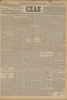 Czas. R.48, Ner 232 (9 października 1895)