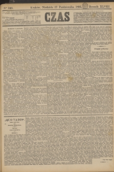 Czas. R.48, Ner 248 (27 października 1895)