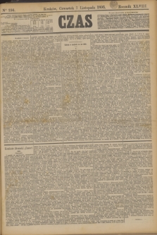 Czas. R.48, Ner 256 (7 listopada 1895)