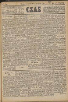 Czas. R.48, Ner 261 (13 listopada 1895)