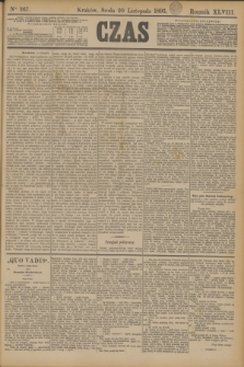 Czas. R.48, Ner 267 (20 listopada 1895)