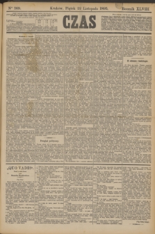 Czas. R.48, Ner 269 (22 listopada 1895)