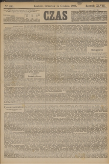 Czas. R.48, Ner 286 (12 grudnia 1895)