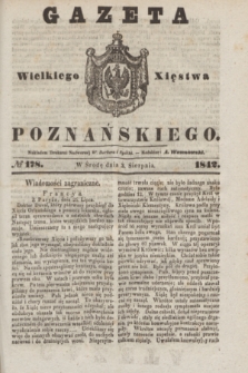 Gazeta Wielkiego Xięstwa Poznańskiego. 1842, № 178 (3 sierpnia)