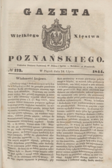 Gazeta Wielkiego Xięstwa Poznańskiego. 1844, № 173 (26 lipca)