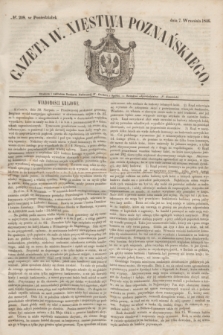 Gazeta W. Xięstwa Poznańskiego. 1846, № 208 (7 września)