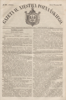 Gazeta W. Xięstwa Poznańskiego. 1847, № 206 (4 września)