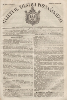 Gazeta W. Xięstwa Poznańskiego. 1847, № 228 (30 września)