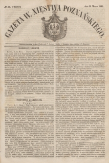 Gazeta W. Xięstwa Poznańskiego. 1848, № 66 (18 marca)