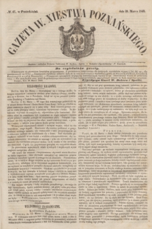Gazeta W. Xięstwa Poznańskiego. 1848, № 67 (20 marca)