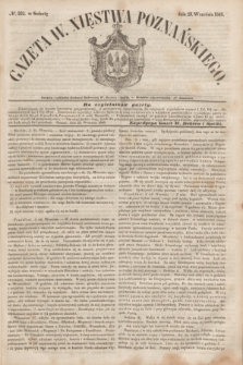 Gazeta W. Xięstwa Poznańskiego. 1848, № 222 (23 września)