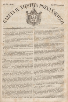 Gazeta W. Xięstwa Poznańskiego. 1848, № 225 (27 września)