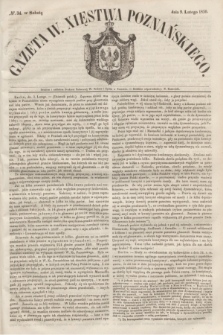 Gazeta W. Xięstwa Poznańskiego. 1850, № 34 (9 lutego)