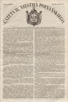 Gazeta W. Xięstwa Poznańskiego. 1850, № 39 (15 lutego)