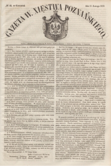 Gazeta W. Xięstwa Poznańskiego. 1850, № 44 (21 lutego)