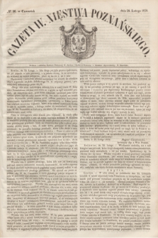 Gazeta W. Xięstwa Poznańskiego. 1850, № 50 (28 lutego)