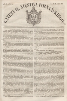 Gazeta W. Xięstwa Poznańskiego. 1850, № 83 (10 kwietnia)