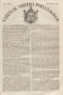 Gazeta W. Xięstwa Poznańskiego. 1850, № 89 (17 kwietnia)