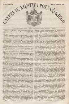 Gazeta W. Xięstwa Poznańskiego. 1850, № 96 (26 kwietnia)