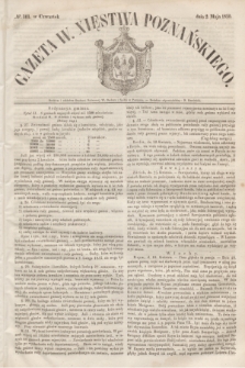 Gazeta W. Xięstwa Poznańskiego. 1850, № 101 (2 maja)
