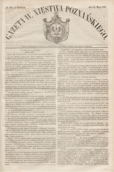 Gazeta W. Xięstwa Poznańskiego. 1850, № 109 (12 maja)