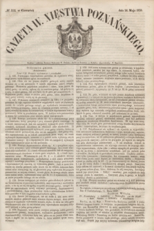 Gazeta W. Xięstwa Poznańskiego. 1850, № 112 (16 maja)